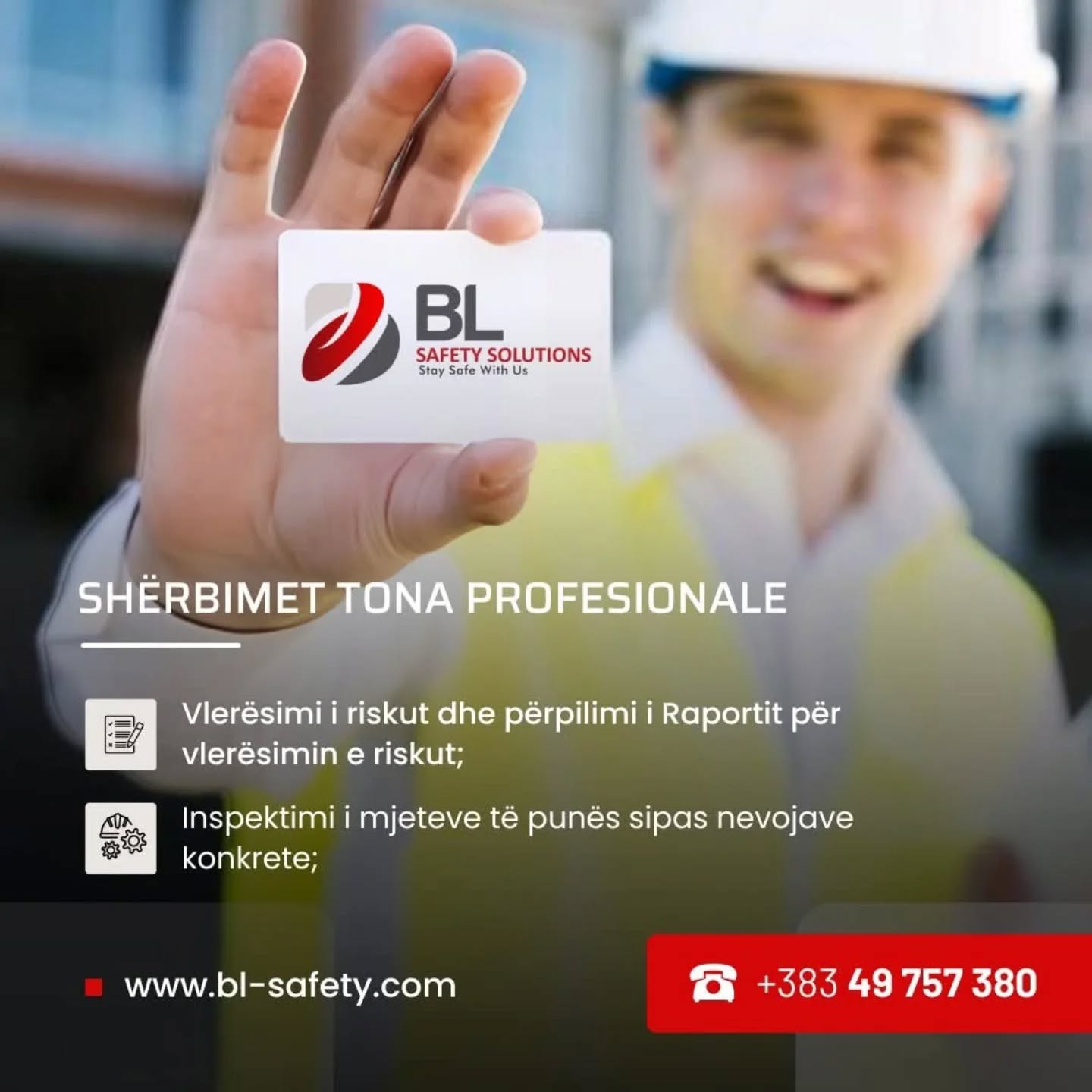 BL Safety Solutions – Siguria dhe Shëndeti juaj, përparësia jonë!